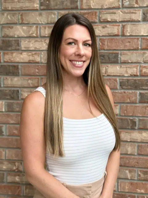 Heather Comeens, Clinic Coordinator, smiling at wellness center | Wellness center in DeLand, FL | Serenity Wellness and Family Practice